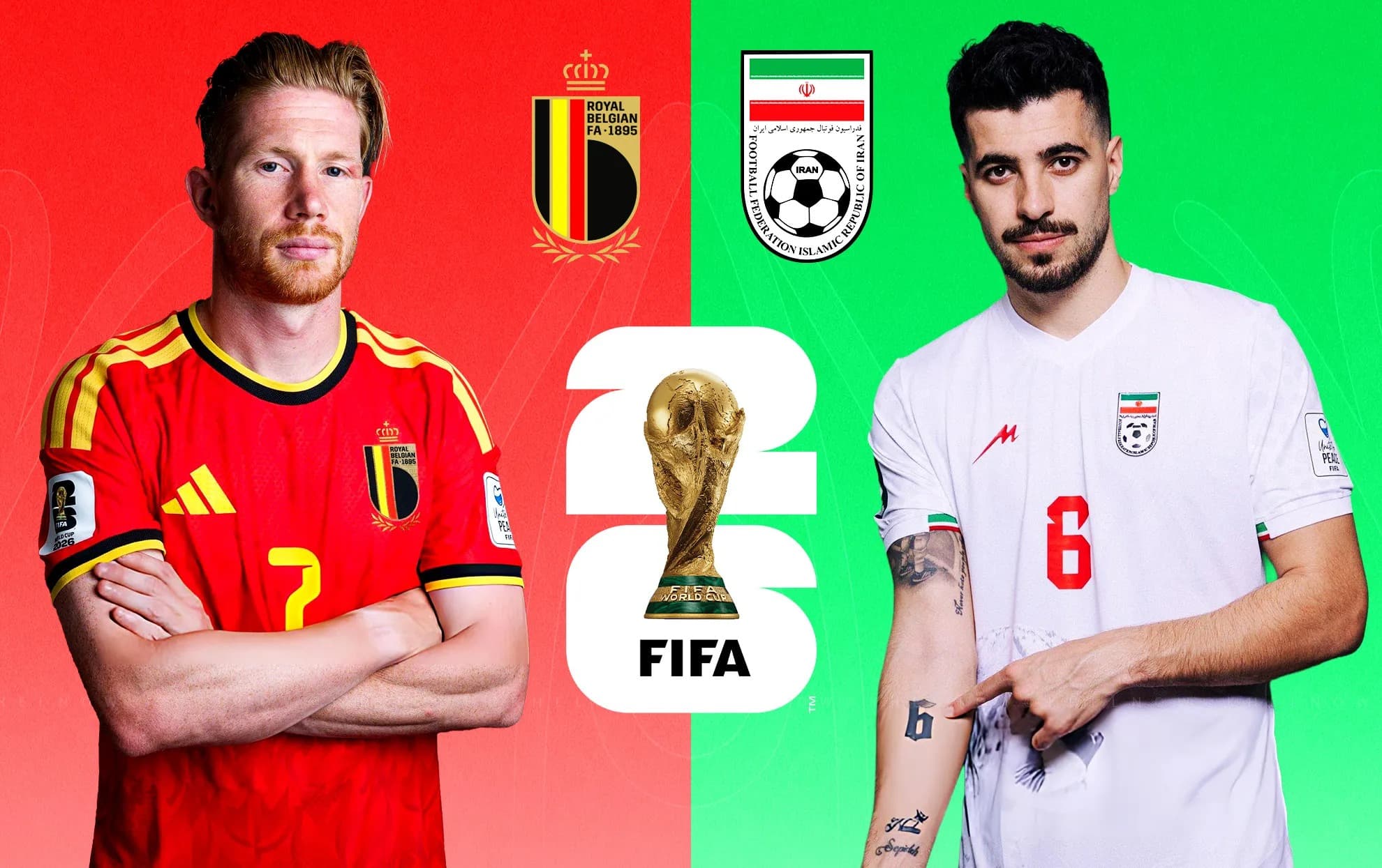 ایران مقابل بلژیک در جام جهانی ۲۰۲۶؛ نبرد صعود